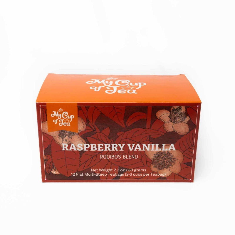 Raspberry Vanilla Cream Rooibos Blend – My Cup of Tea Memphis