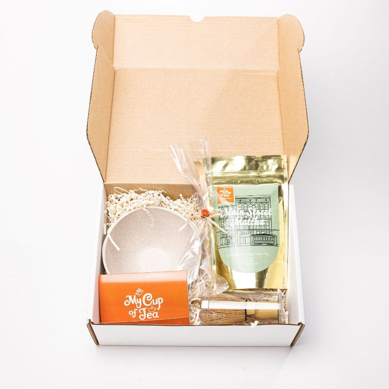 Matcha Tea Set & French Clay Detox Spa Gift box: Sympathy Gift